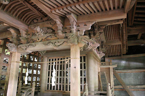 大門稲荷神社?長和町