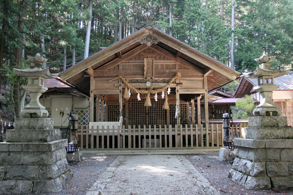 小山八幡社阿智村古科