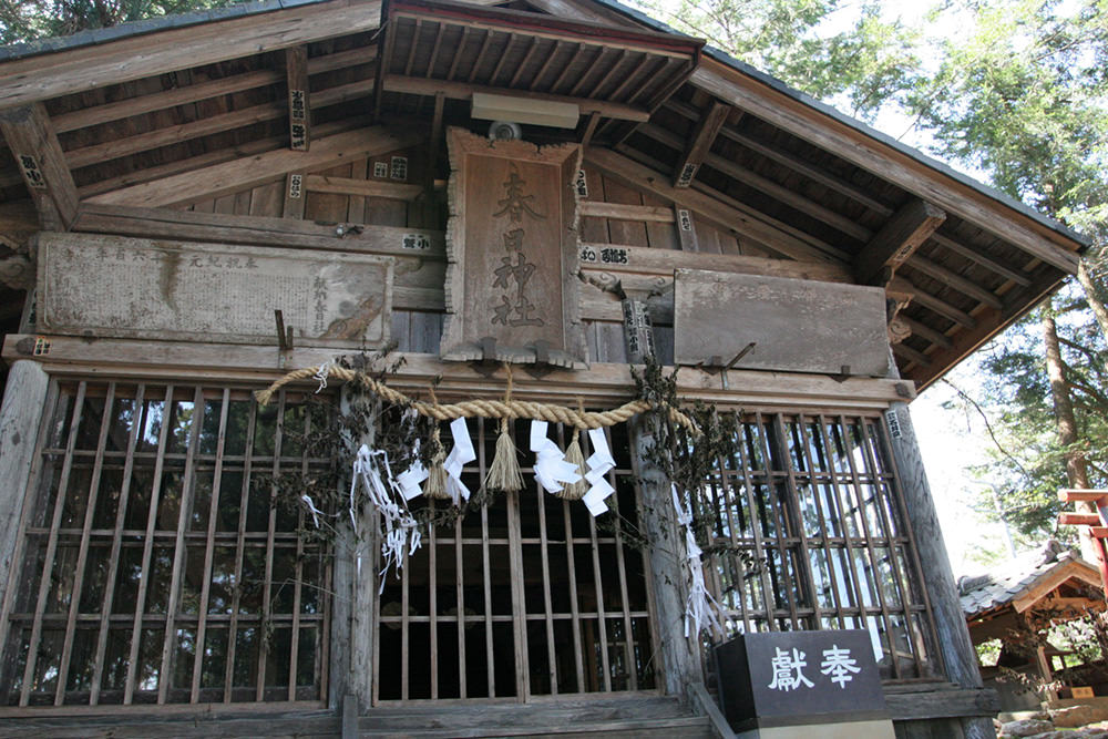 春日神社：阿智村