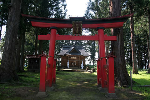 一川谷大元神社│木島平村