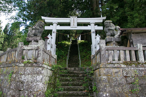 白髯神社-長野市