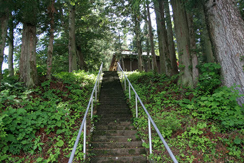 白髯神社-長野市