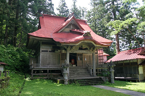 白髯神社-長野市