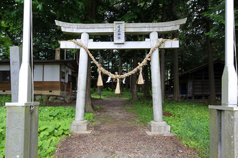 床尾神社-塩尻市