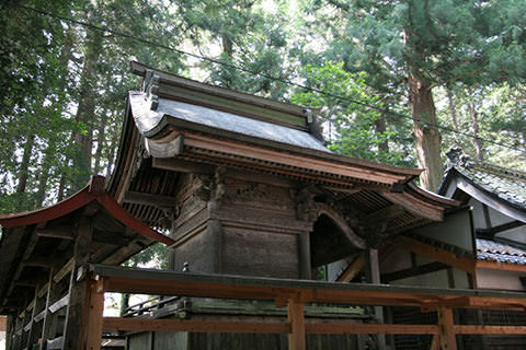 床尾神社-塩尻市