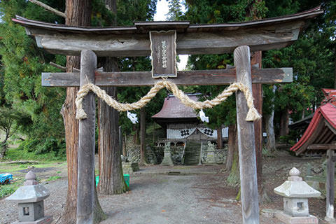 葛山落合神社-長野市