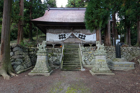 葛山落合神社-長野市