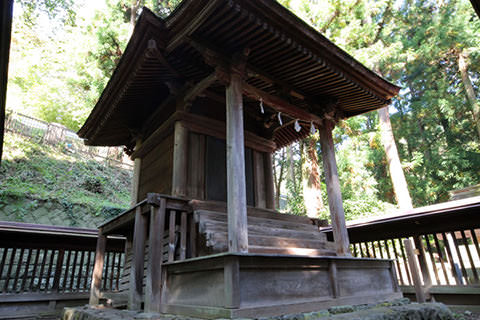 葛山落合神社-長野市