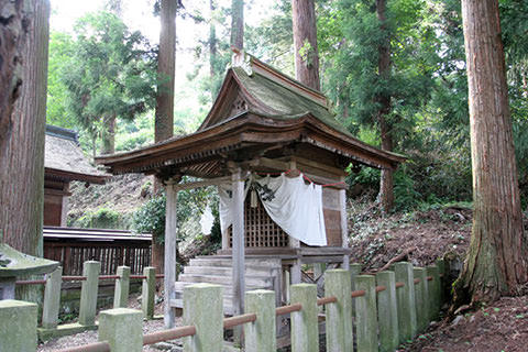 葛山落合神社-長野市