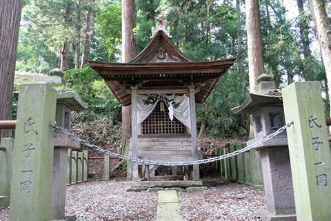 葛山落合神社-長野市