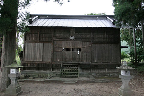 山田大杉神社-高山村