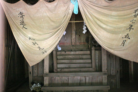 山田大杉神社-高山村