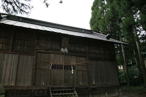 山田大杉神社-高山村