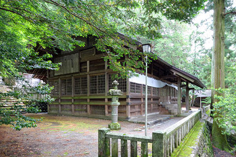 水無神社-木曽町