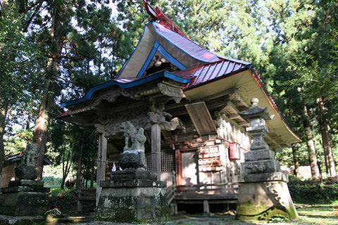 北野神社-栄村