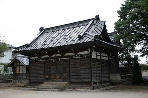 雁田水穂神社-小布施町