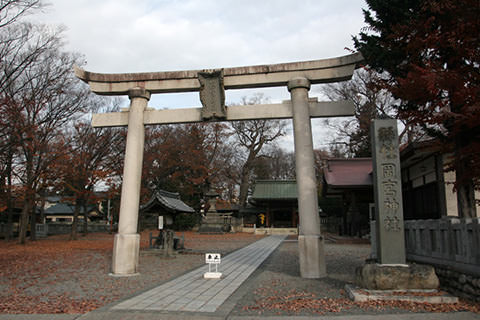 岡宮神社-松本市
