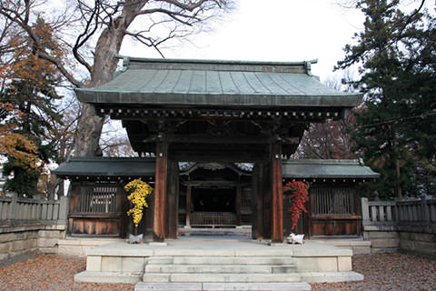 岡宮神社-松本市