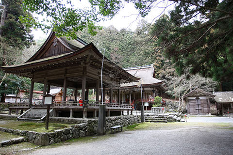 Hiyoshi Taisha Shrine Building