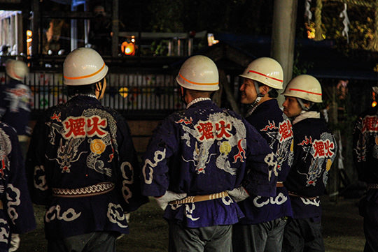 下清内路の手づくり花火