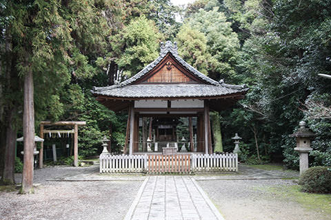 蚕の社 三柱鳥居