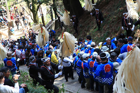 飯沼諏訪神社御柱