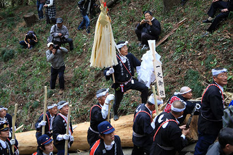 飯沼諏訪神社御柱