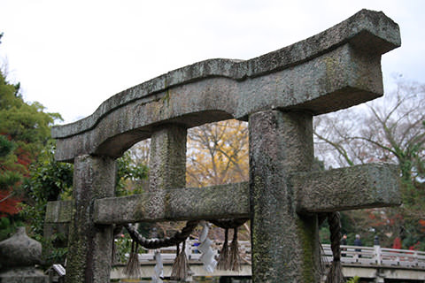 京都御苑 唐破風鳥居