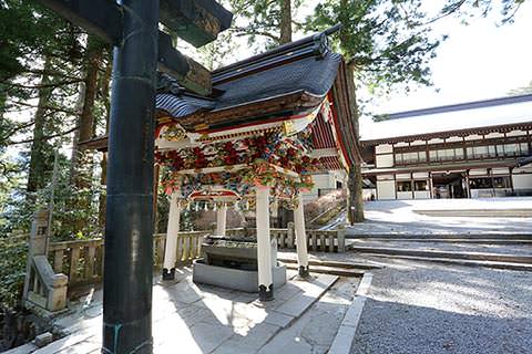 Bronze Torii View